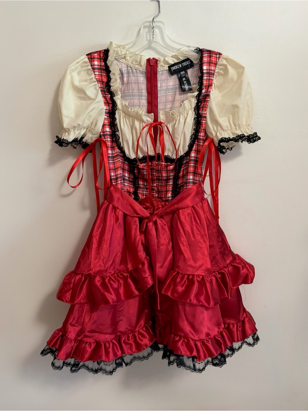 TRICKZ N’ TREATZ / Dolls Kill Women’s Halloween Costume Red Riding Hood Size XXS